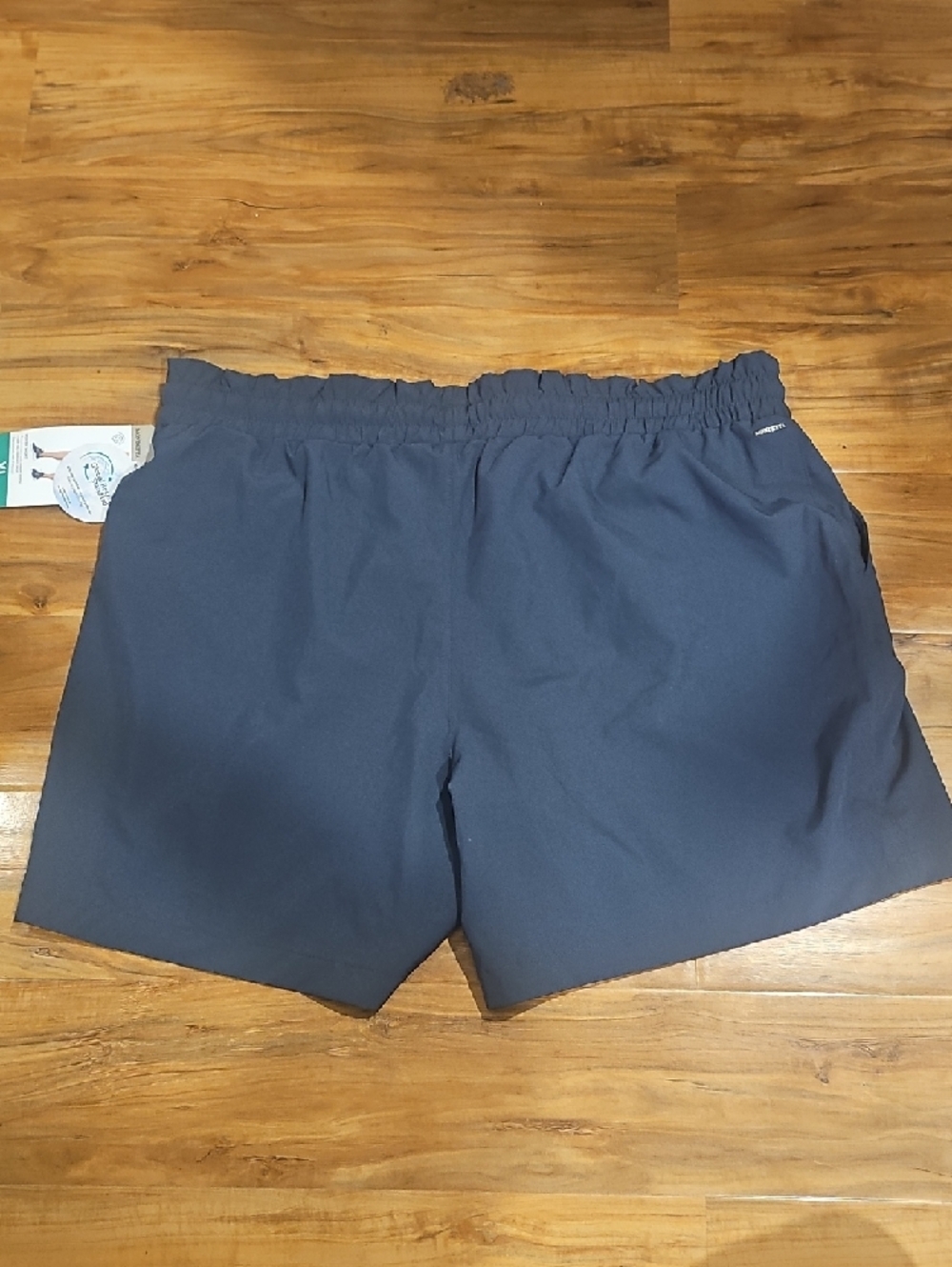 Mondetta Womans Athletic Shorts in Navy Blue - Picture 3 of 3